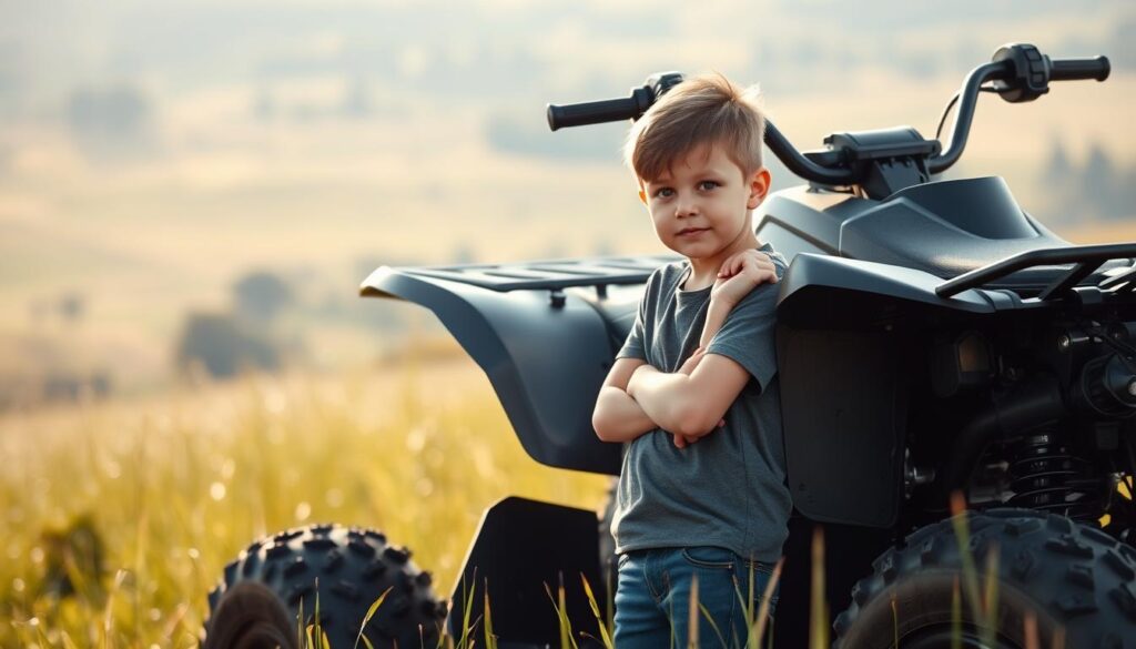 Can a 13 year old drive a quad bike?