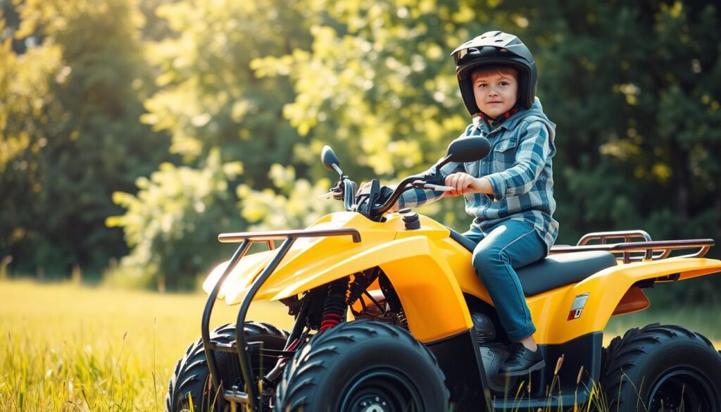 Can a 13 year old ride a quad bike?