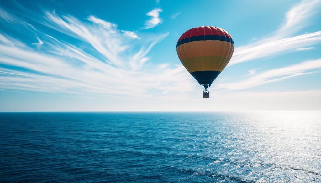 Can you cross the ocean in a hot air balloon?