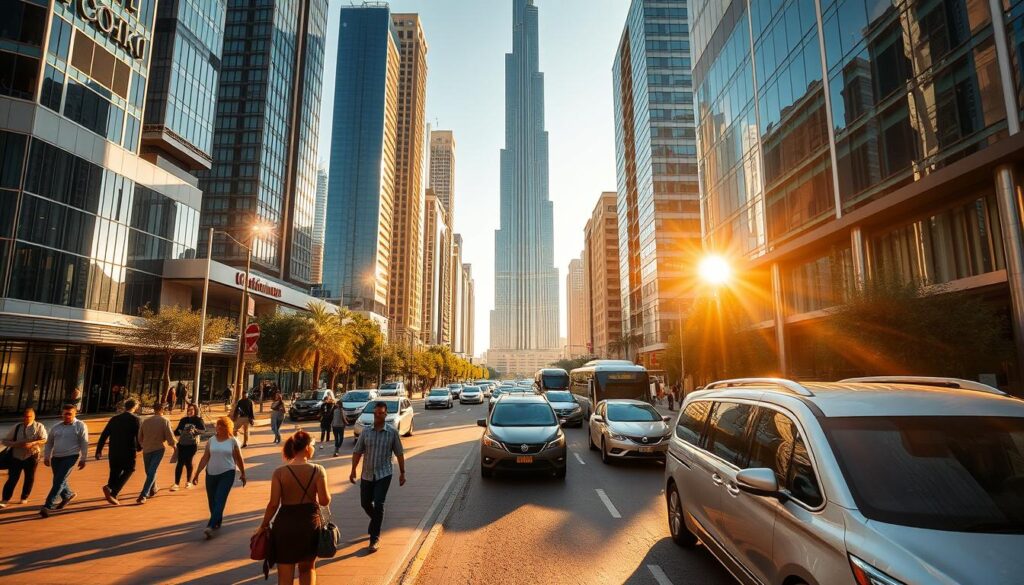 Can you walk everywhere in Dubai?