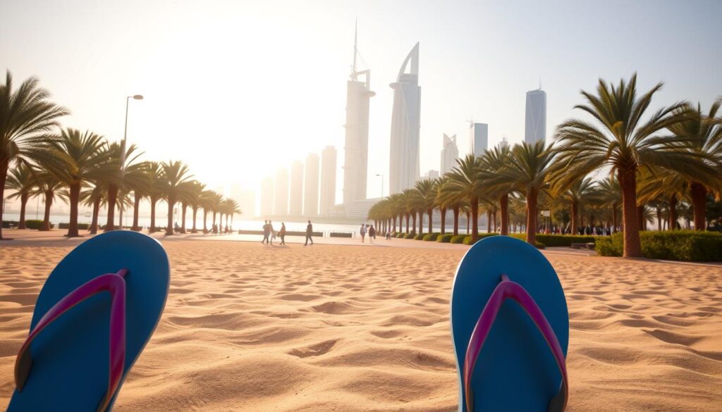 Can you wear flip-flops in Dubai?
