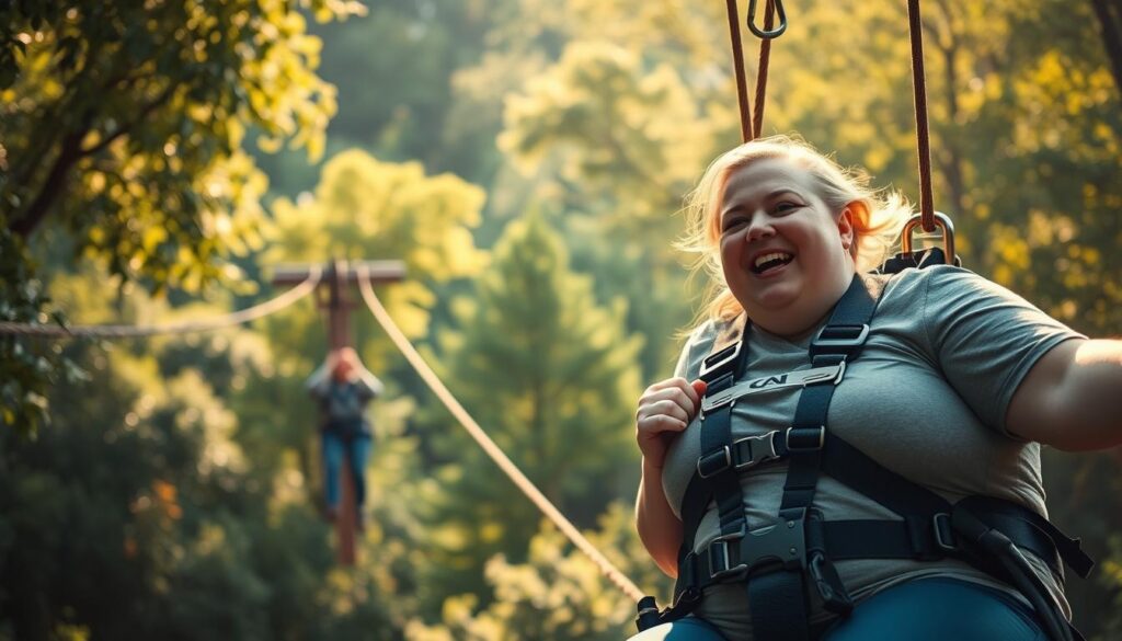 Can you zipline if you are overweight?