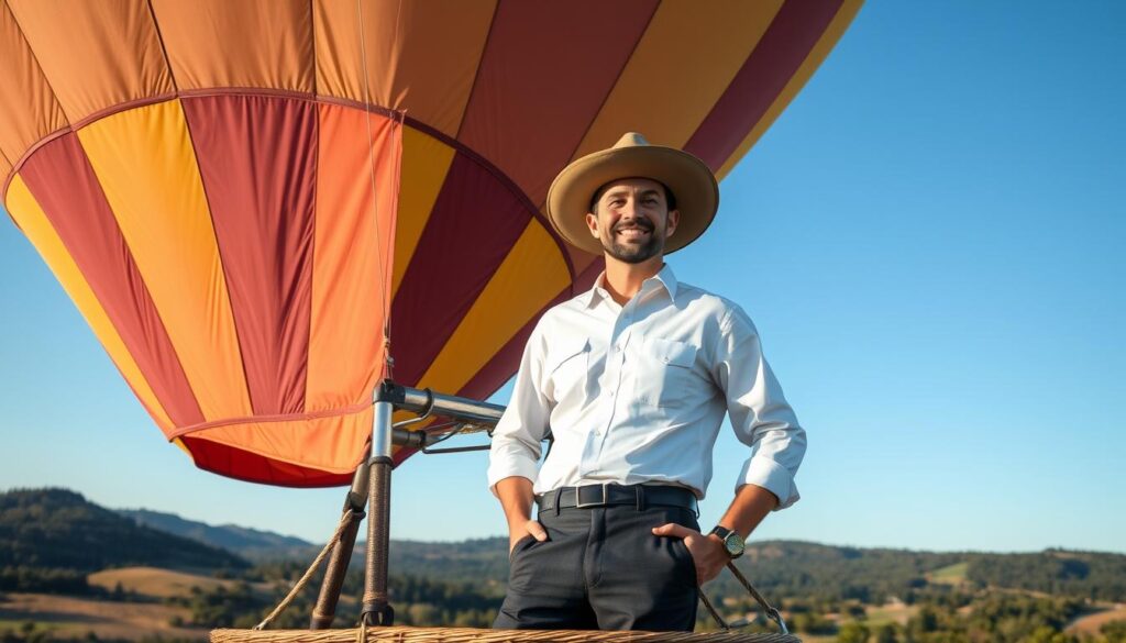 Do you tip a hot air balloon pilot?