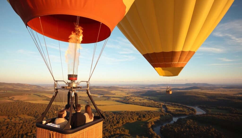 Do you tip after a hot air balloon ride?