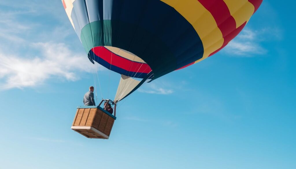 Do you wear a parachute in a hot air balloon?