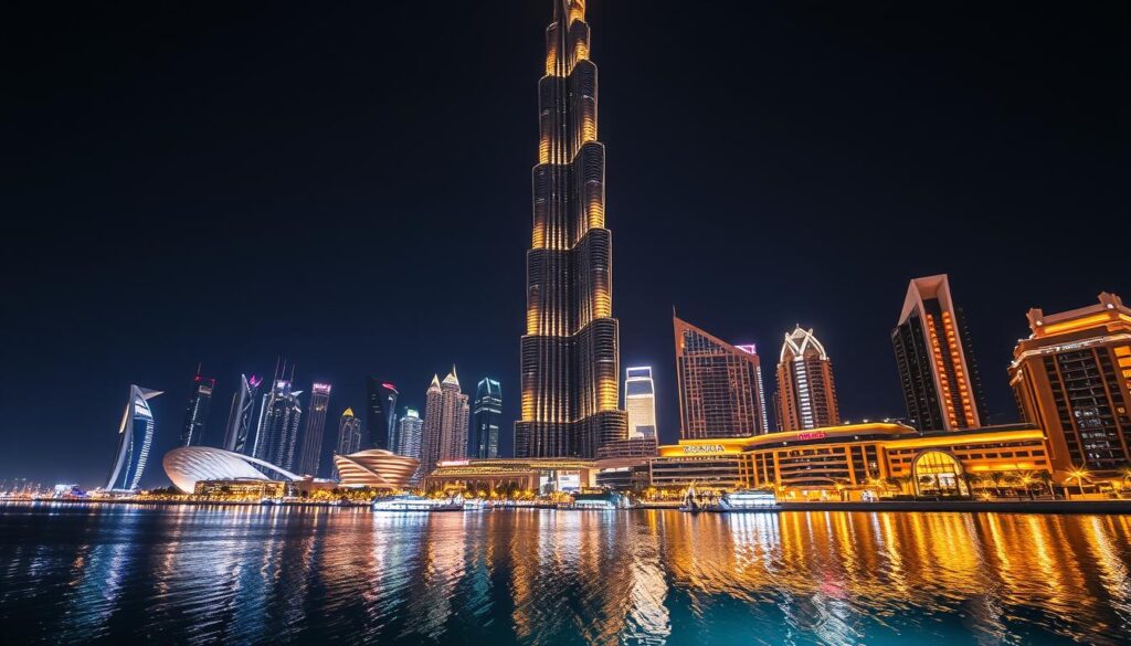 Does the Burj Khalifa light up every night?