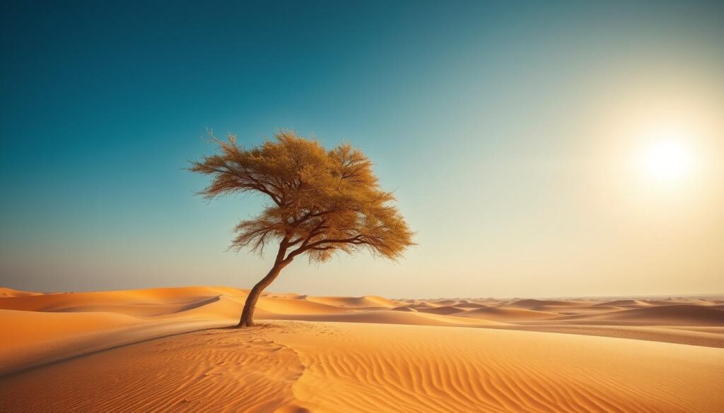 How far is it from Dubai to the desert?