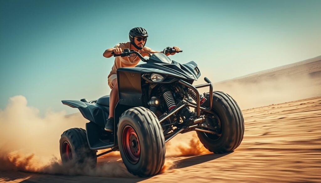 How fast can a quad bike go?