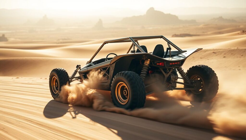 How fast does a 1000CC buggy go?