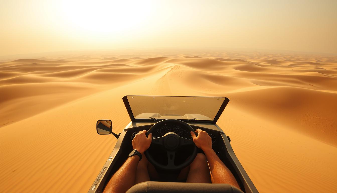 How long is dune bashing in Dubai?