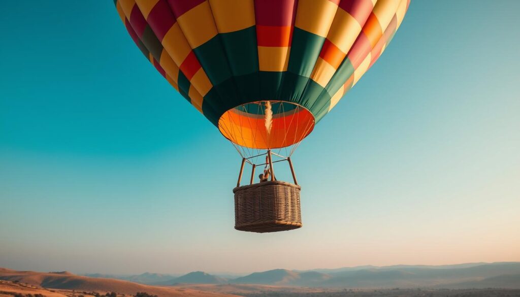 How many passengers can fit in a hot air balloon?