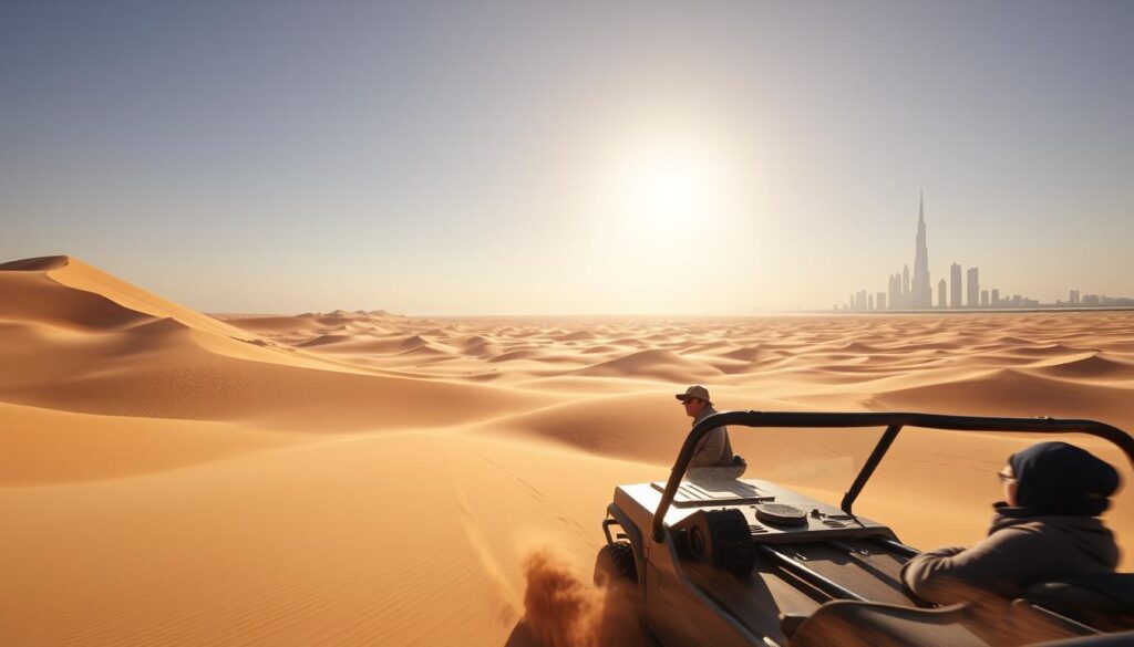 How much does it cost to do the dune bashing in Dubai?