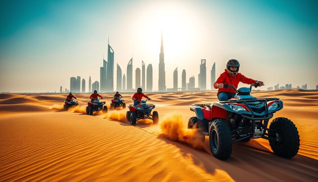 How much is quad biking in Dubai?