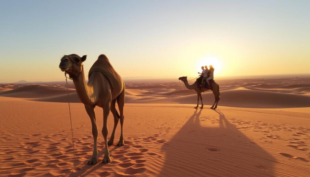 How much is the camel ride in desert safari?