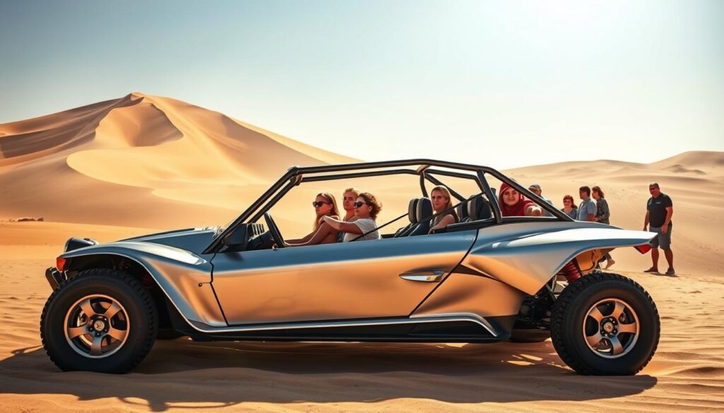 How old do you need to be to drive a dune buggy in Dubai?