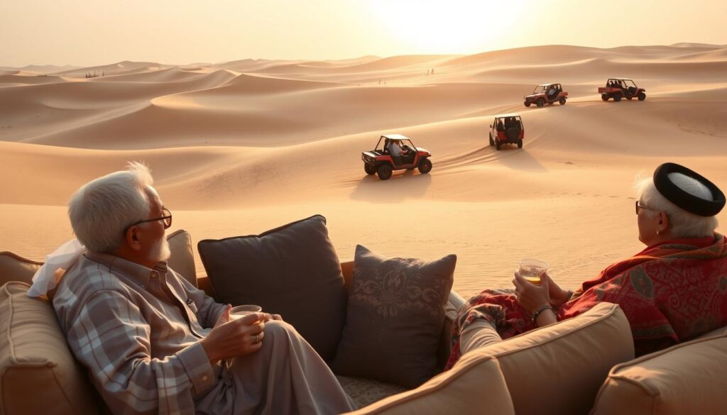Is Dubai Desert Safari safe for senior citizens?