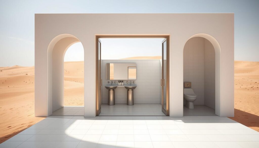 Is there washroom in Desert Safari Dubai?