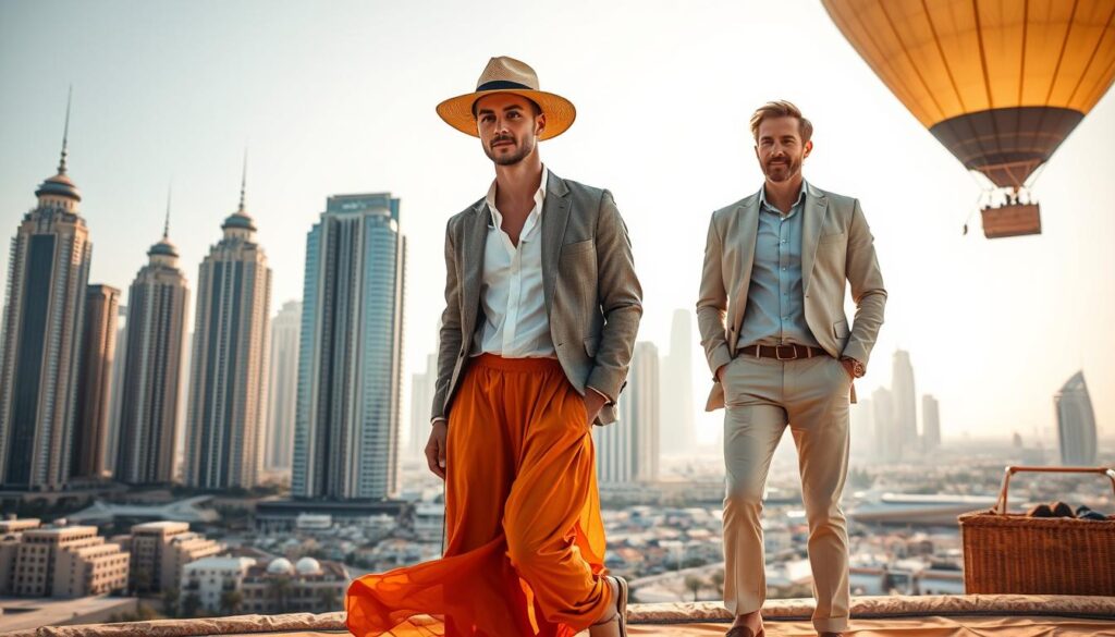 What do you wear on a hot air balloon ride in Dubai?