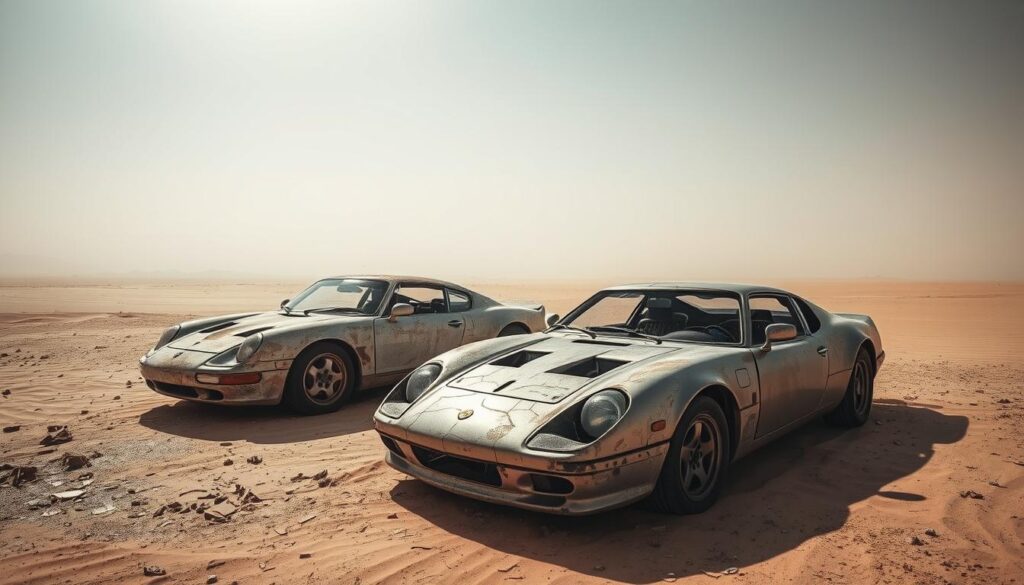 What happens to abandoned luxury cars in Dubai?