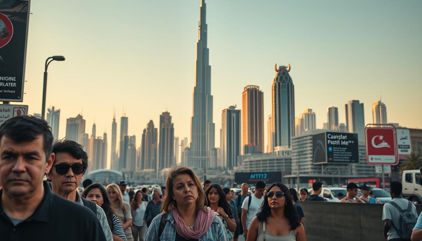 What is not allowed in Dubai as a tourist?