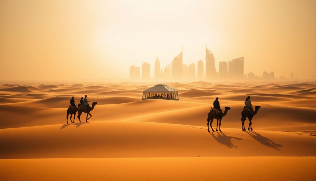 What is the difference between standard and deluxe desert safari Dubai?