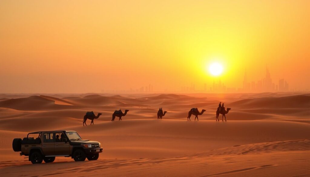 What time is best for desert safari in Dubai?