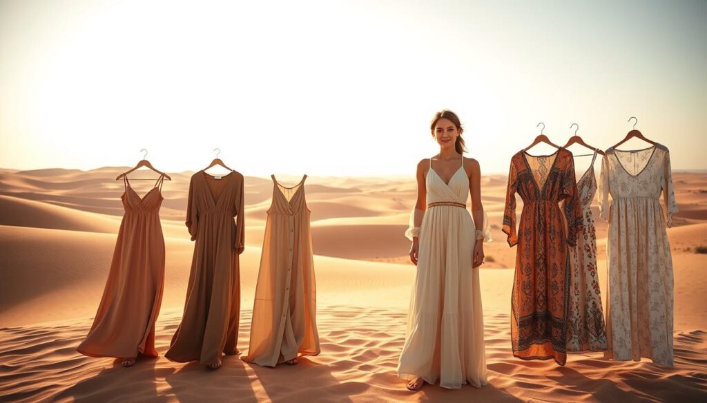 Which dress is best for desert safari?
