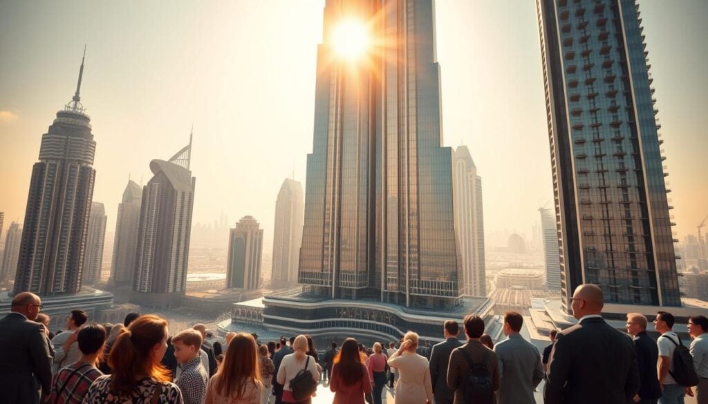 Who can go to 163 floors of Burj Khalifa?
