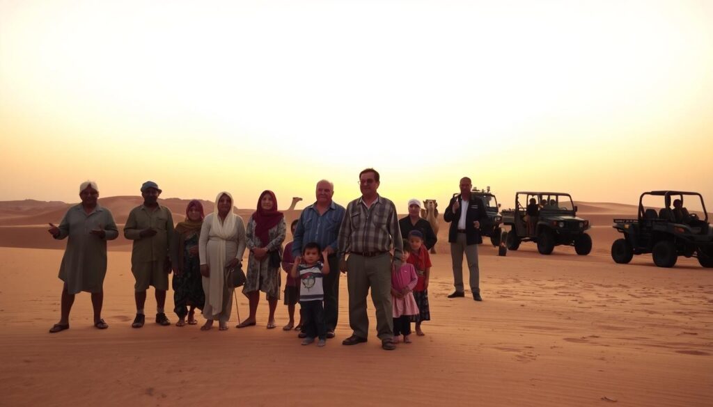 Who should not do desert safari?