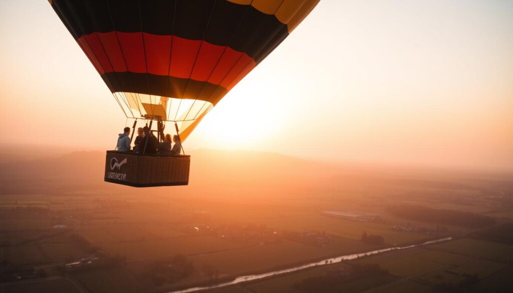 Why do hot air balloons only fly in the morning?